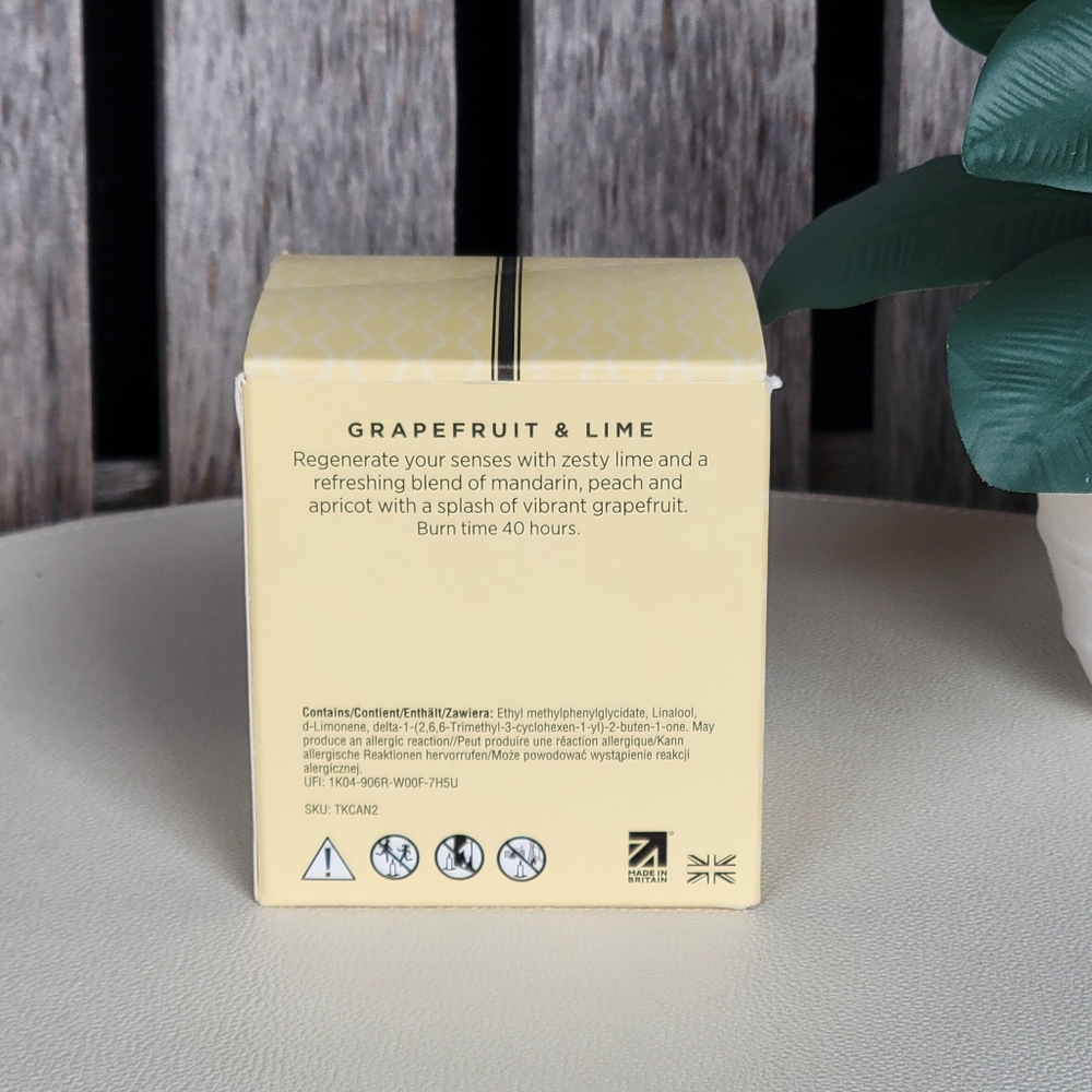 Stoneglow Grapefruit & Lime Candle - Picture 6 of 6